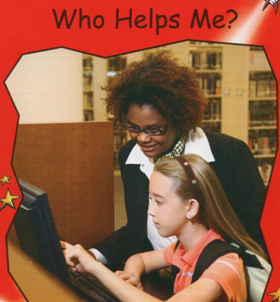《Who Helps Me》紅火箭分級繪本pdf資源免費下載