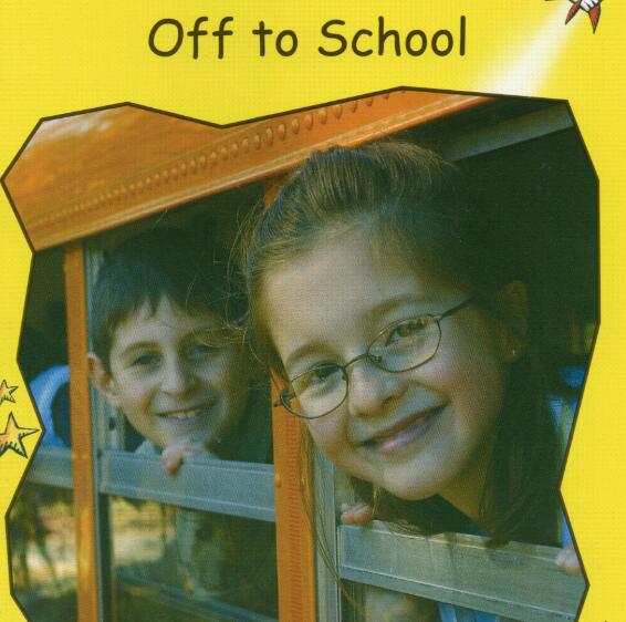 《Off to School》紅火箭分級繪本pdf資源免費下載