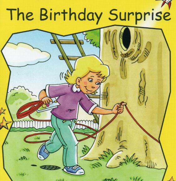 《The Birthday Surprise》紅火箭分級繪本pdf資源免費下載