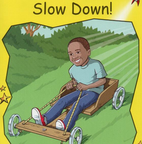 《Slow Down》紅火箭分級繪本pdf資源免費下載