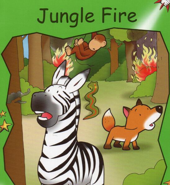 《Jungle Fire》紅火箭分級(jí)繪本pdf資源免費(fèi)下載
