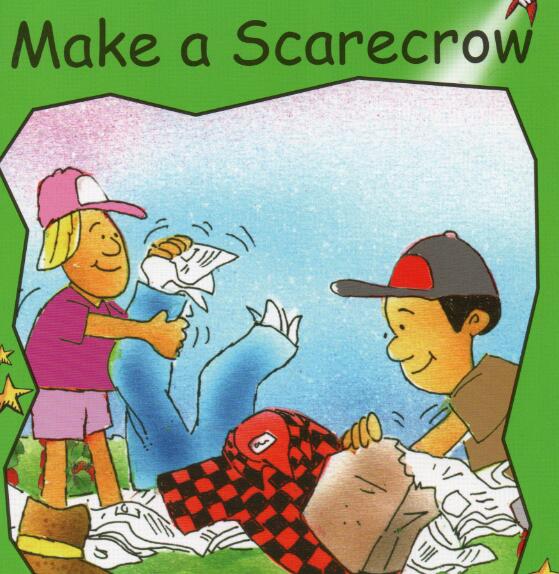 《Make a Scarecrow》紅火箭分級繪本pdf資源免費下載