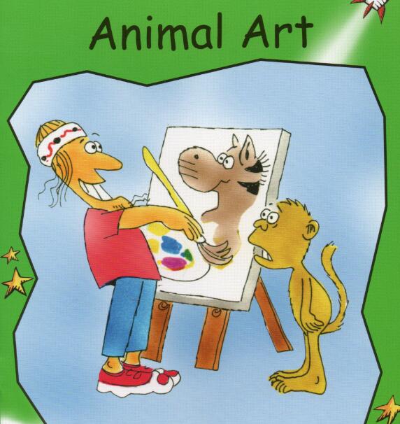 《Animal Art》紅火箭分級繪本pdf資源免費下載