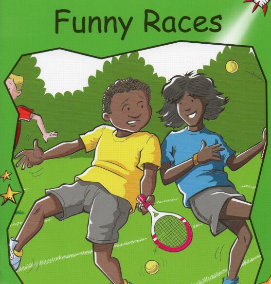 《Funny Races》紅火箭分級繪本pdf資源免費下載