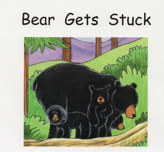 《Bear Gets Stuck》紅火箭分級繪本pdf資源免費下載