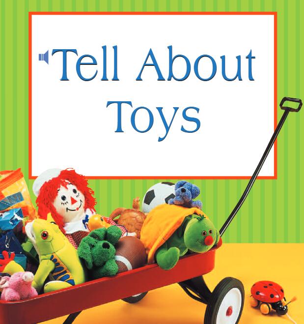 《Tell About Toys》兒童英語分級讀物pdf資源免費下載