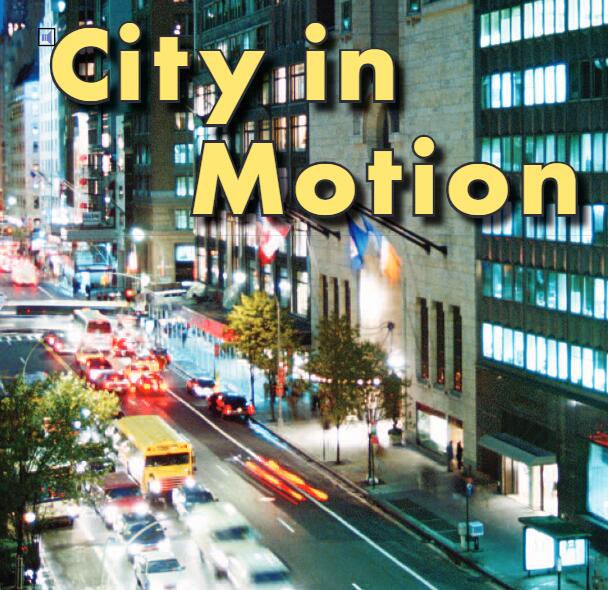 《City in Motion》兒童英語分級讀物pdf資源免費下載