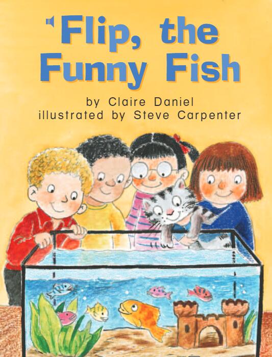 《Flip,the Funny Fish》兒童英語分級讀物pdf資源免費下載