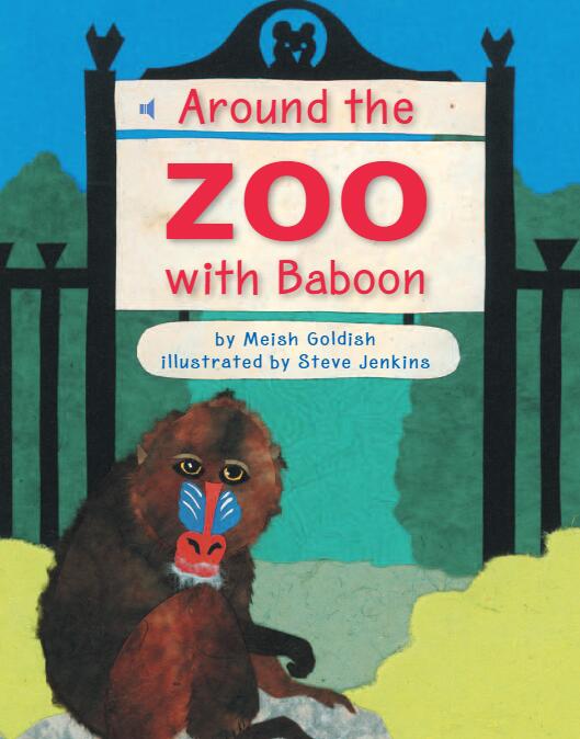 《Around the Zoo with Baboon》兒童英語分級讀物pdf資源免費下載