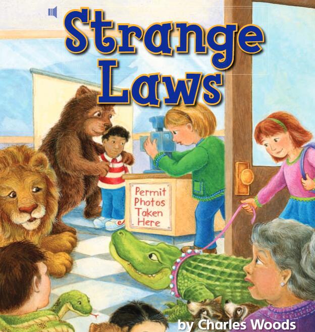 《Strange Laws》兒童英語分級讀物pdf資源免費下載