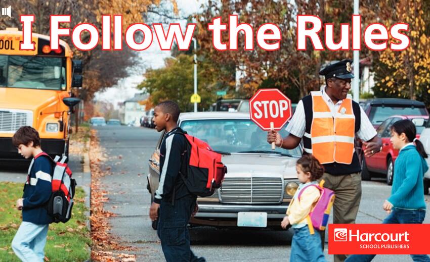 《I Follow the Rules》兒童英語分級讀物pdf資源免費下載