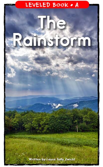 《The Rainstorm》RAZ分級(jí)繪本pdf資源免費(fèi)下載