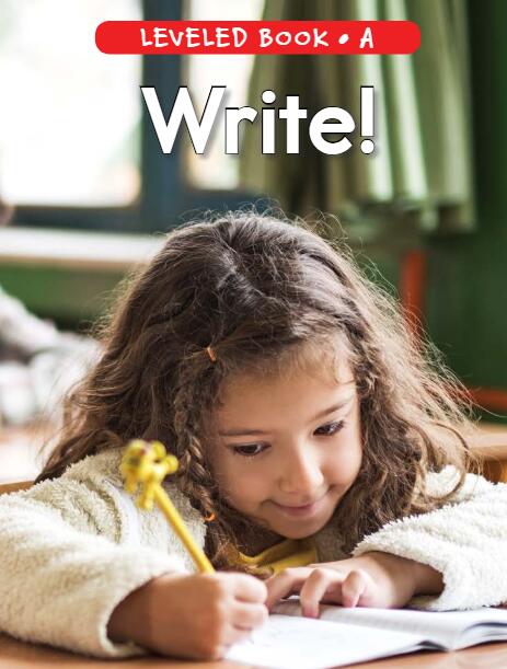 《Write》RAZ分級英文繪本pdf資源免費下載