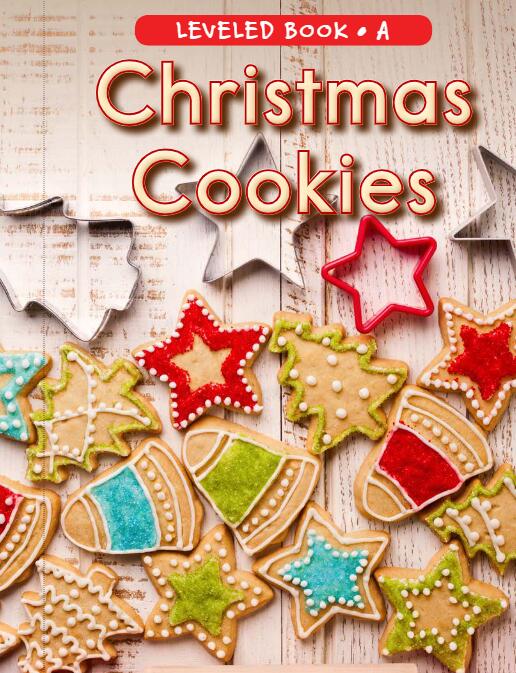 《Christmas Cookies》RAZ分級英語繪本pdf資源免費下載