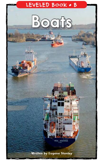 《Boats》RAZ分級閱讀英語繪本pdf資源免費下載