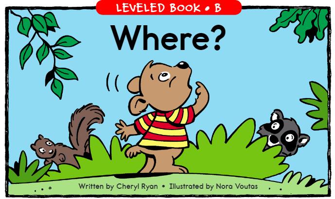 《Where》RAZ分級(jí)閱讀英語(yǔ)繪本pdf資源免費(fèi)下載