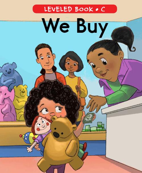《We Buy》RAZ分級閱讀英文繪本pdf資源免費下載