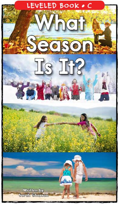 《What Season Is It》RAZ分級英文繪本pdf資源免費下載