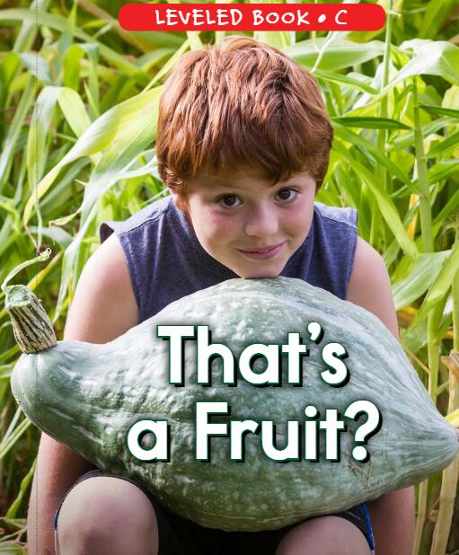 《That's a Fruit》RAZ分級英文繪本pdf資源免費下載