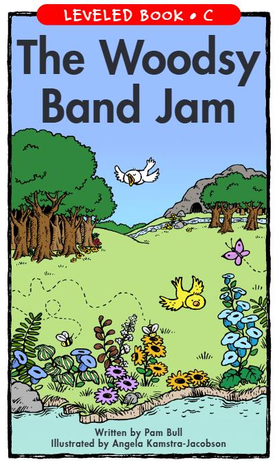 《The Woodsy Band Jam》RAZ分級英文繪本pdf資源免費下載