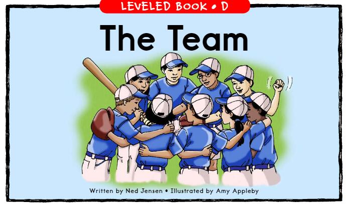 《The Team》RAZ分級閱讀英文繪本pdf資源免費下載