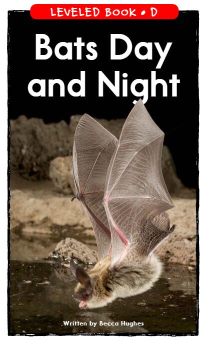 《Bats Day and Night》RAZ分級閱讀英文繪本pdf資源免費下載