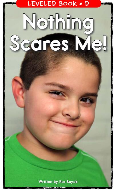 《Nothing Scares Me》RAZ分級英文繪本pdf資源免費下載