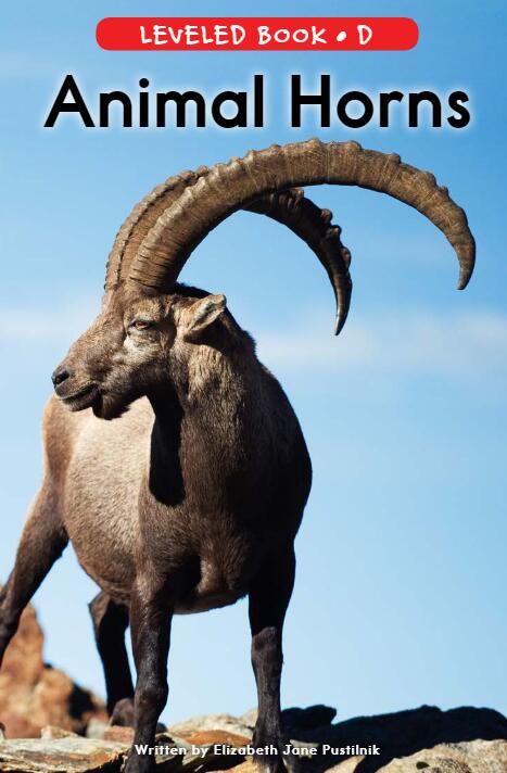 《Animal Horns》RAZ分級英文繪本pdf資源免費(fèi)下載