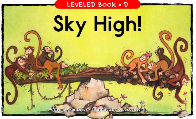 《Sky High》RAZ分級閱讀英文繪本pdf資源免費下載