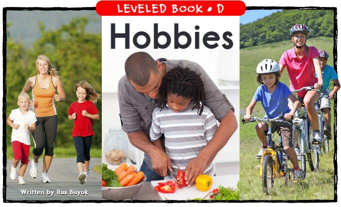 《Hobbies》RAZ分級閱讀英文繪本pdf資源免費下載