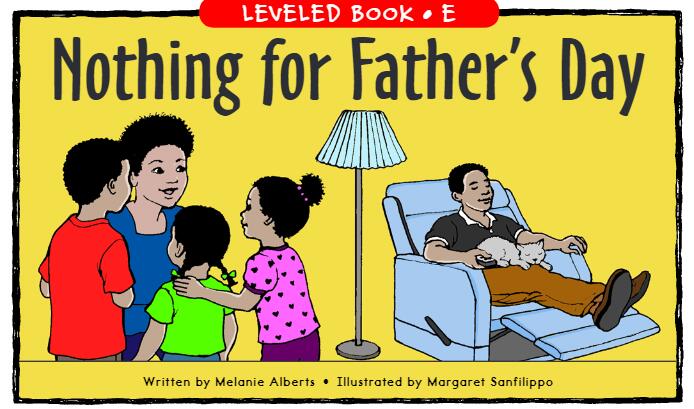 《Nothing for Father's Day》RAZ分級繪本pdf資源免費下載