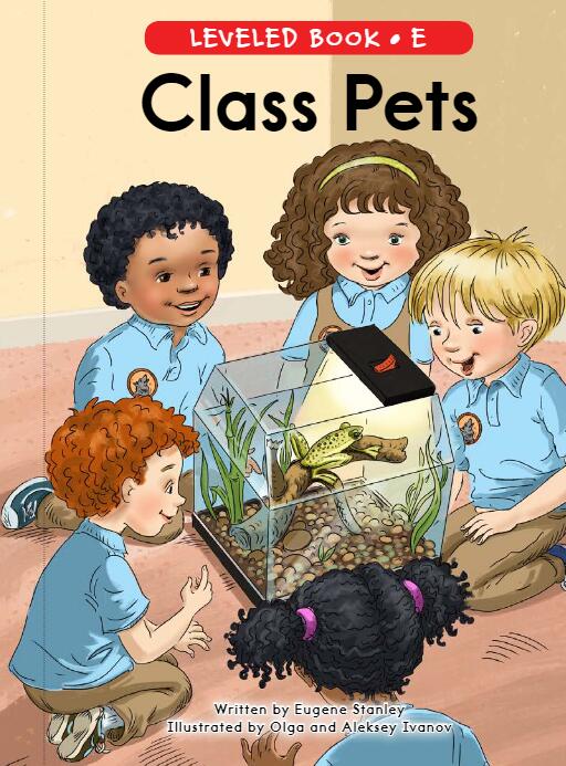 《Class Pets》RAZ分級英語繪本pdf資源免費下載