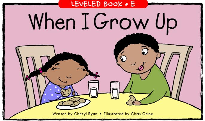 《When I Grow Up》RAZ分級英語繪本pdf資源免費下載