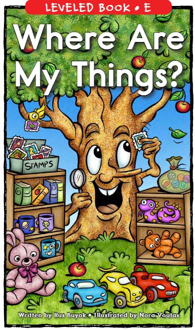 《Where Are My Things》RAZ分級英語繪本pdf資源免費下載