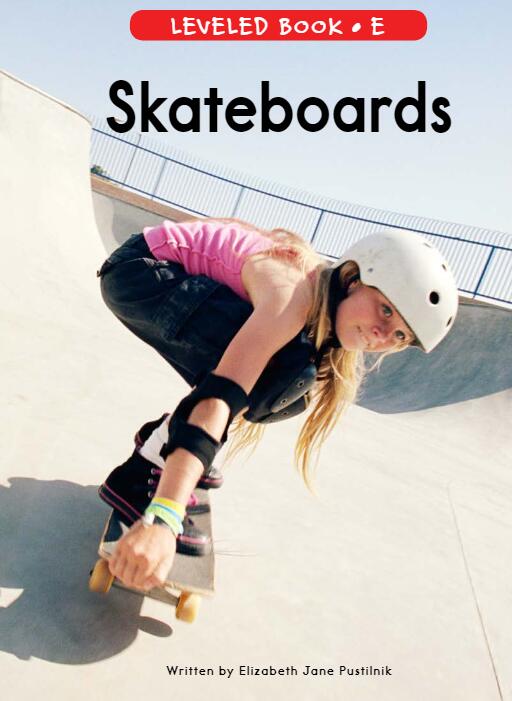 《Skateboards》RAZ分級英語繪本pdf資源免費下載