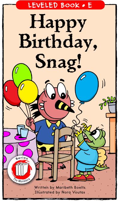 《Happy Birthday,Snag》RAZ分級繪本pdf資源免費下載