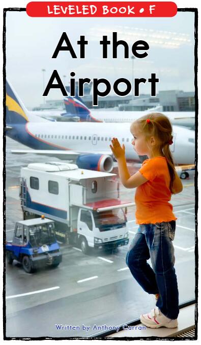 《At the Airport》RAZ分級英語繪本pdf資源免費下載