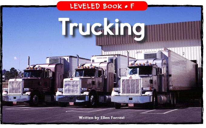 《Trucking》RAZ分級英語繪本pdf資源免費下載