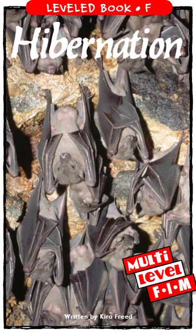 《Hibernation》RAZ分級閱讀英語繪本pdf資源免費下載