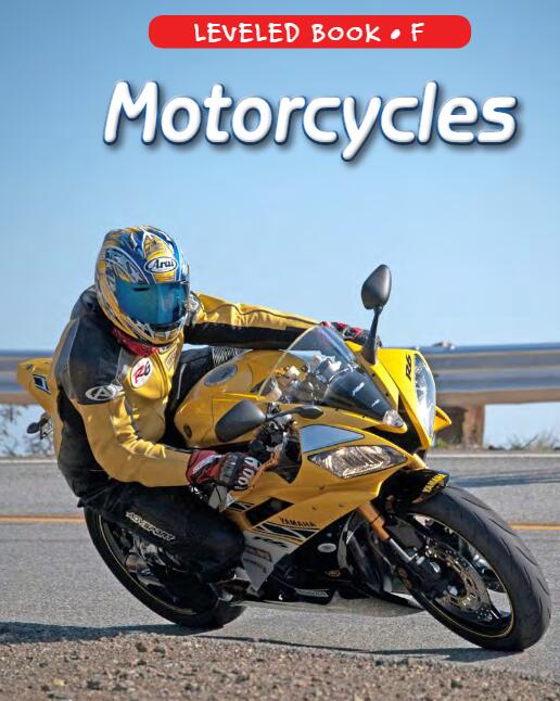 《Motorcycles》RAZ分級英語繪本pdf資源免費下載