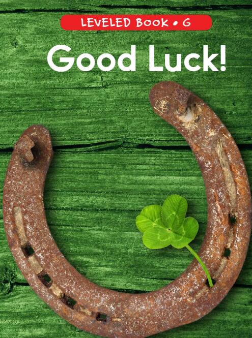 《Good Luck》RAZ分級英語繪本pdf資源免費下載