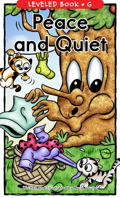 《Peace and Quiet》RAZ分級英語繪本paf資源免費下載