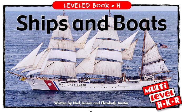 《Ships and Boats》RAZ分級英語繪本paf資源免費下載
