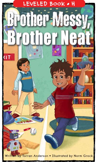 《Brother Messy,Brother Neat》RAZ分級(jí)繪本paf資源免費(fèi)下載