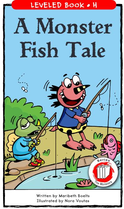 《A Monster Fish Tale》RAZ分級(jí)繪本paf資源免費(fèi)下載