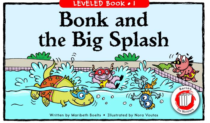 《Bonk and the Big Splash》RAZ分級繪本pdf資源免費下載