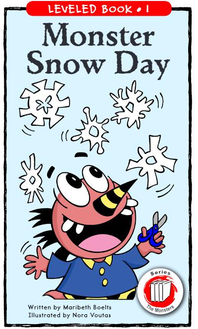 《Monster Snow Day》RAZ分級繪本pdf資源免費下載