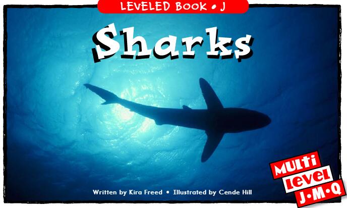 《Sharks》RAZ分級(jí)英語繪本pdf資源免費(fèi)下載