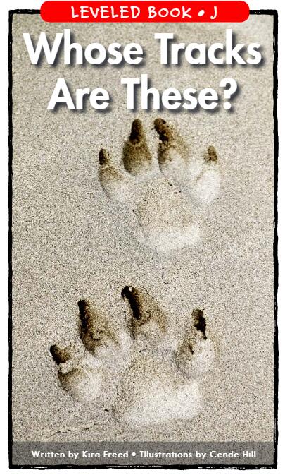 《Whose Tracks Are Thesek》RAZ繪本pdf資源免費下載