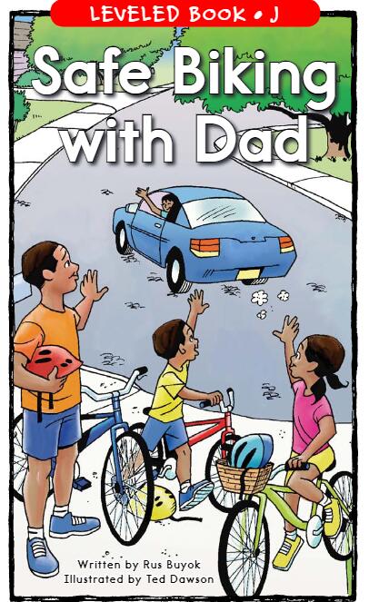 《Safe Biking with Dad》RAZ繪本pdf資源免費下載